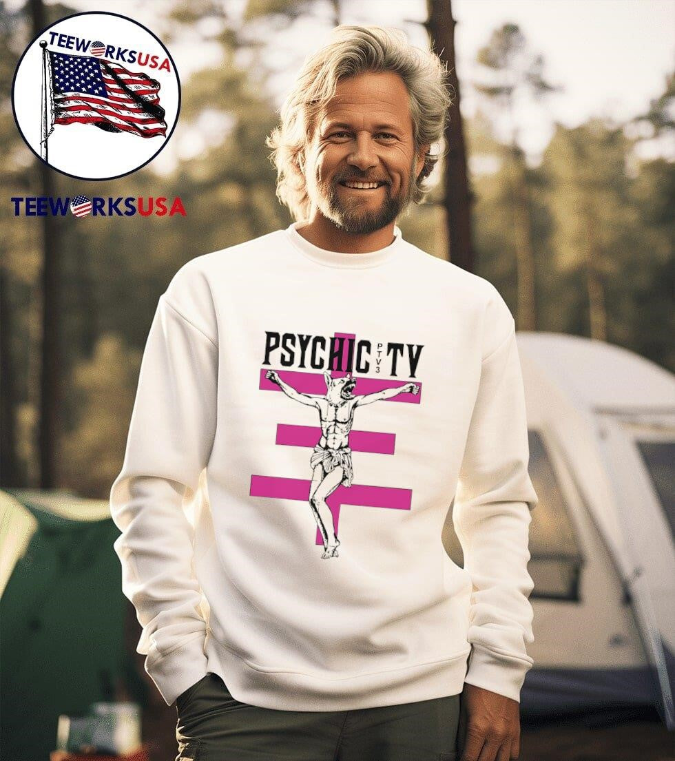 Psychic TV PTV3 - Adult & Kids T-Shirts, Sweatshirts & Hoodies apparel design preview 3