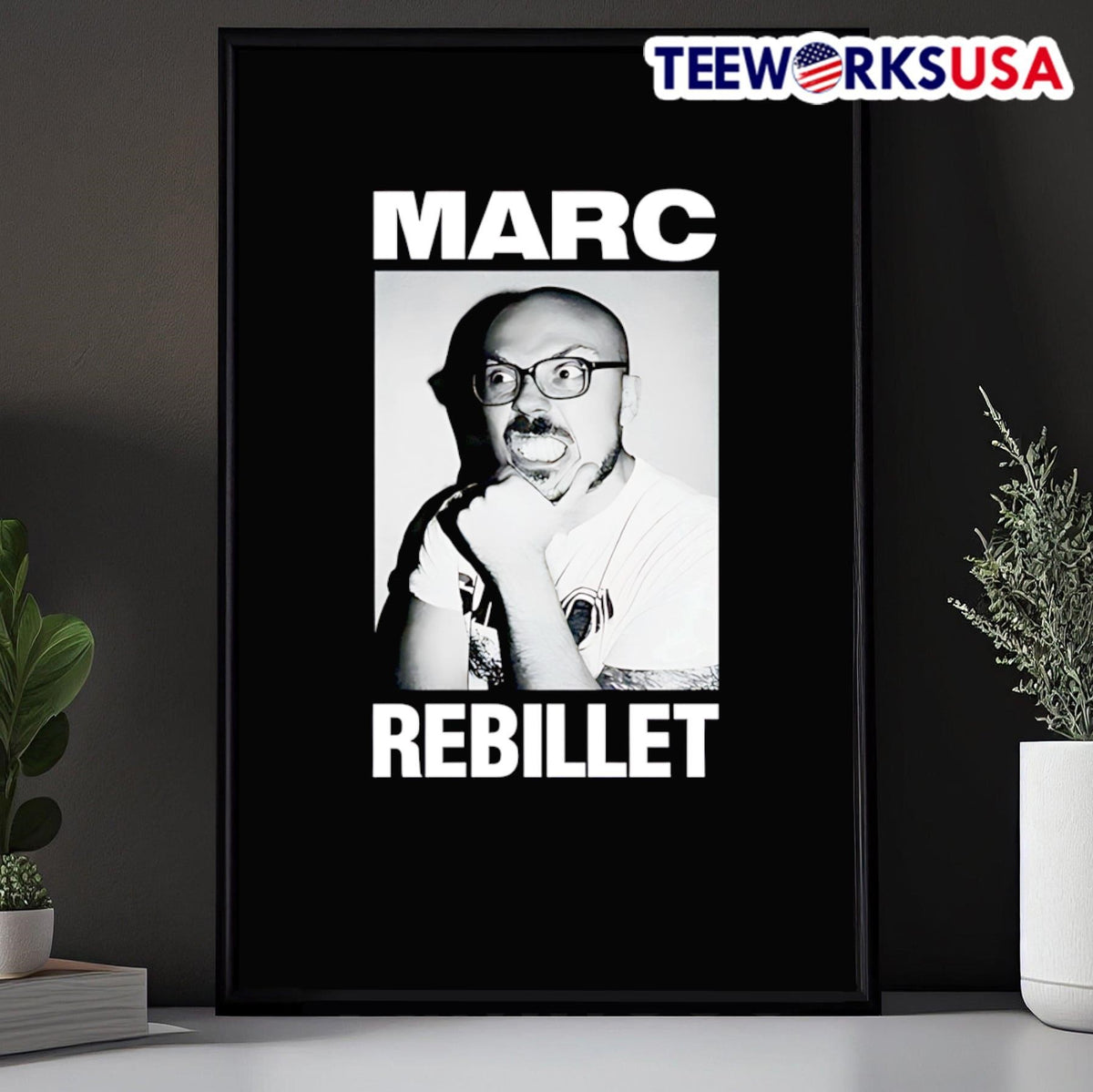 Marc Rebillet look a like - Adult & Kids T-Shirts, Sweatshirts & Hoodies apparel design preview 5