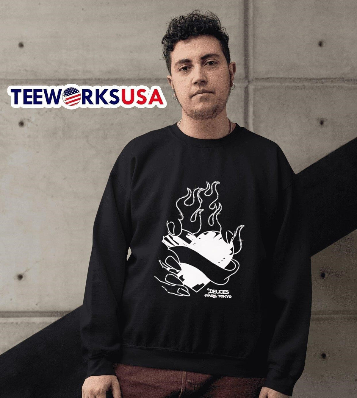 Deuces Paris Tokyo - Adult & Kids T-Shirts, Sweatshirts & Hoodies apparel design preview 6