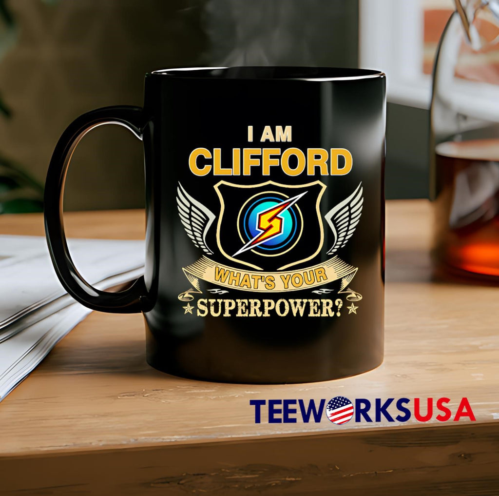 I Am Clifford what's your superpower - Adult & Kids T-Shirts, Sweatshirts & Hoodies apparel design preview 2