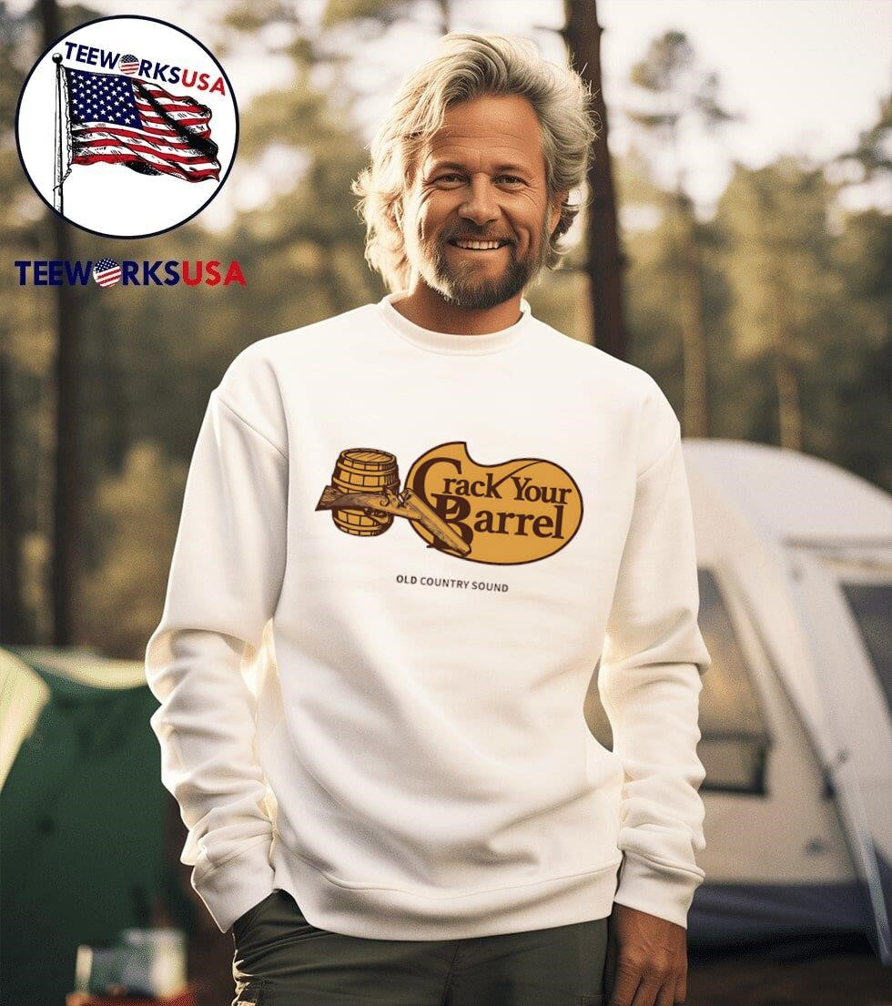 Crack Your Barrel logo - Adult & Kids T-Shirts, Sweatshirts & Hoodies apparel design preview 3