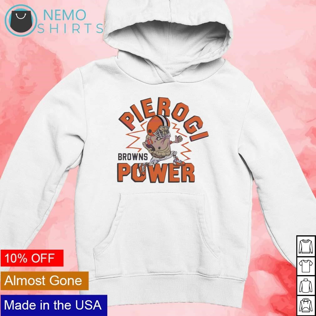 Cleveland Browns Pierogi Power - Adult & Kids T-Shirts, Sweatshirts & Hoodies apparel design preview 2
