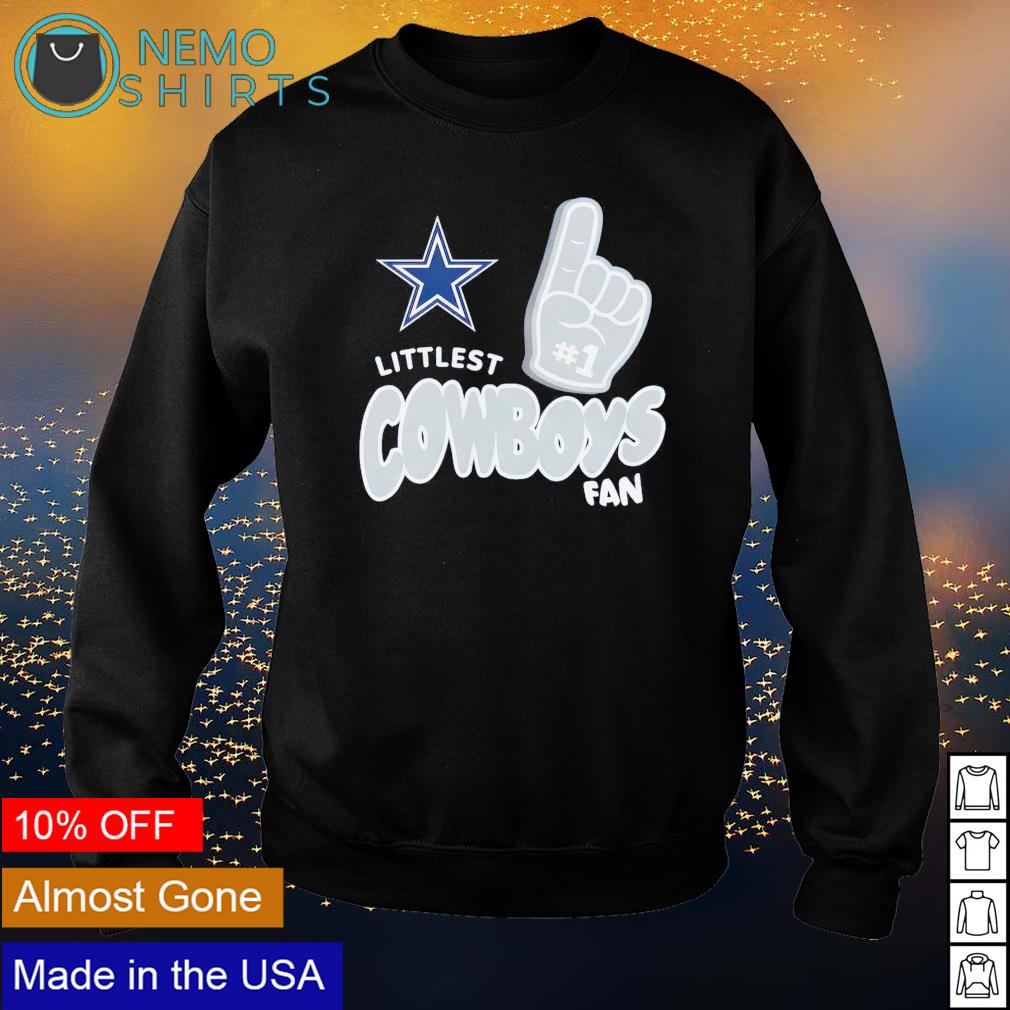 Dallas Cowboys infant littlest fan - Adult & Kids T-Shirts, Sweatshirts & Hoodies apparel design preview 4