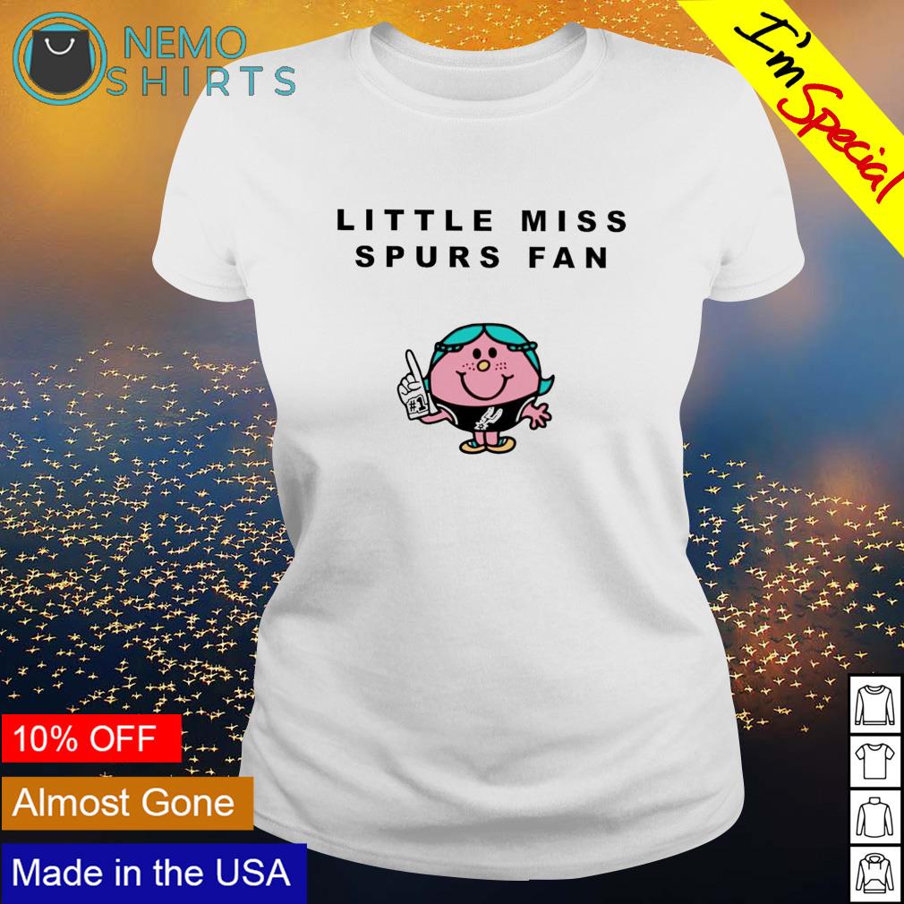 Little Miss Spurs fan - Adult & Kids T-Shirts, Sweatshirts & Hoodies apparel design preview 3
