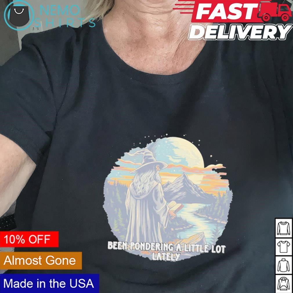Been pondering a little lot lately - Adult & Kids T-Shirts, Sweatshirts & Hoodies apparel design preview 2