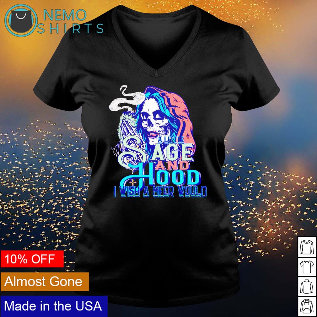 Sage and hood I wish a mfer would - Adult & Kids T-Shirts, Sweatshirts & Hoodies product image 5