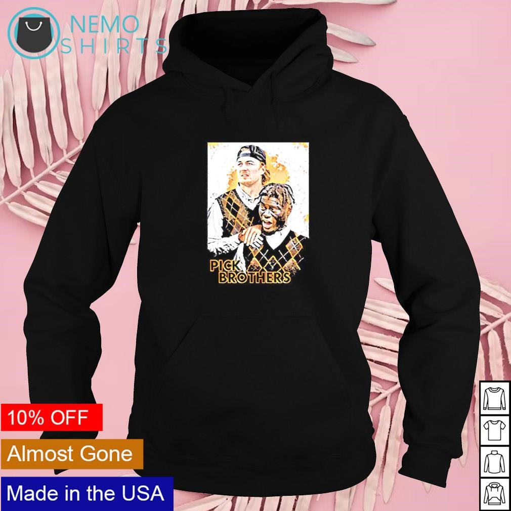 Pick Brothers Kenny Pickett and George Pickens - Adult & Kids T-Shirts, Sweatshirts & Hoodies apparel design preview 2