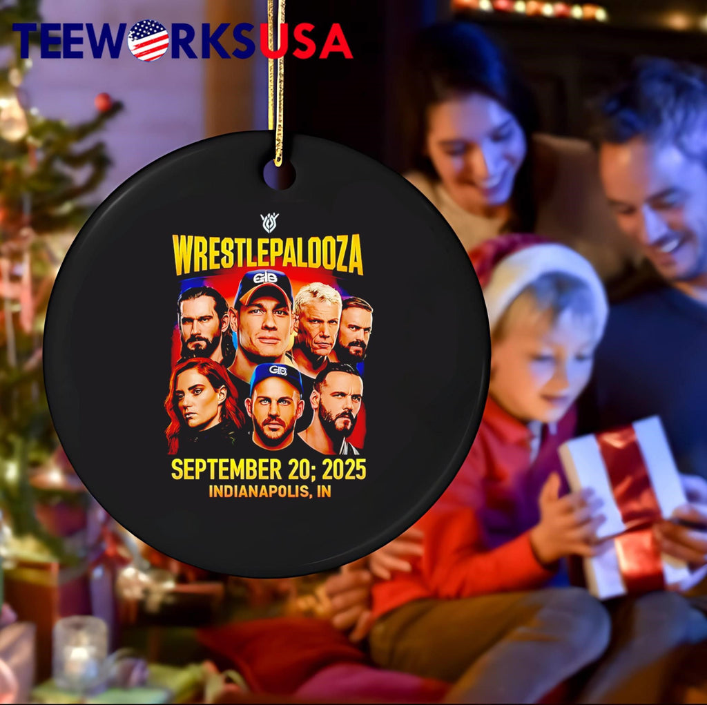 Wrestlepalooza September 20 2025 Indianapolis Indiana - Adult & Kids T-Shirts, Sweatshirts & Hoodies apparel design preview 4