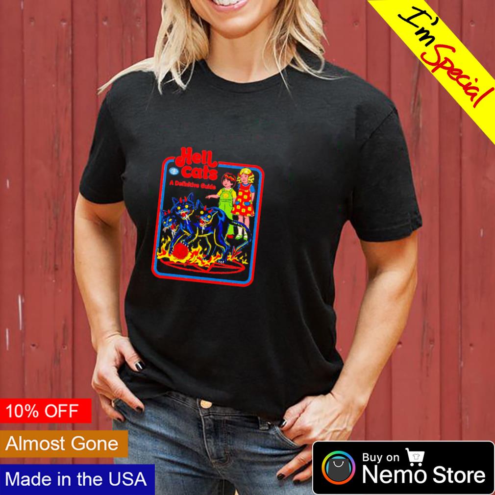 Hell cats a definitive guide - Adult & Kids T-Shirts, Sweatshirts & Hoodies apparel design preview 3
