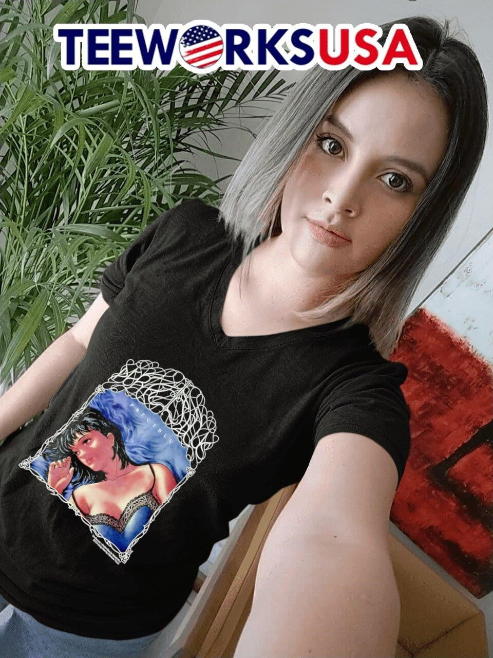 Perfect Blue X Deafheaven vintage - Adult & Kids T-Shirts, Sweatshirts & Hoodies apparel design preview 7