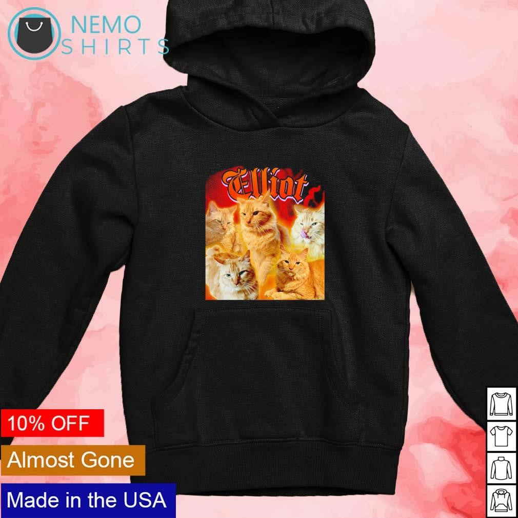 Elliot gangster cat - Adult & Kids T-Shirts, Sweatshirts & Hoodies apparel design preview 2