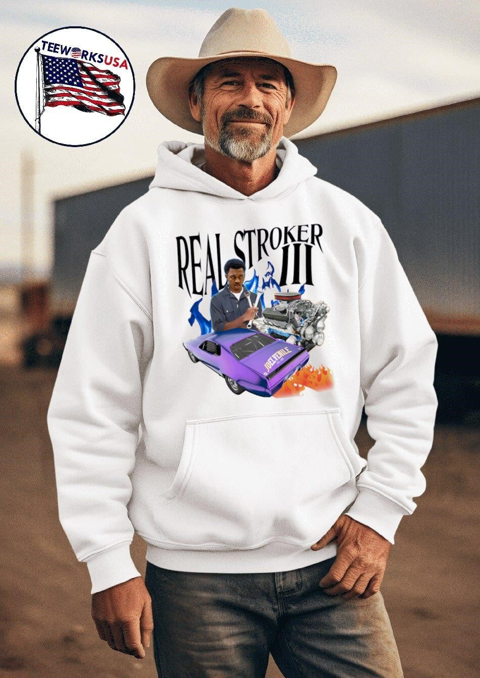 Trey Murphy III Real Stroker - Adult & Kids T-Shirts, Sweatshirts & Hoodies apparel design preview 2