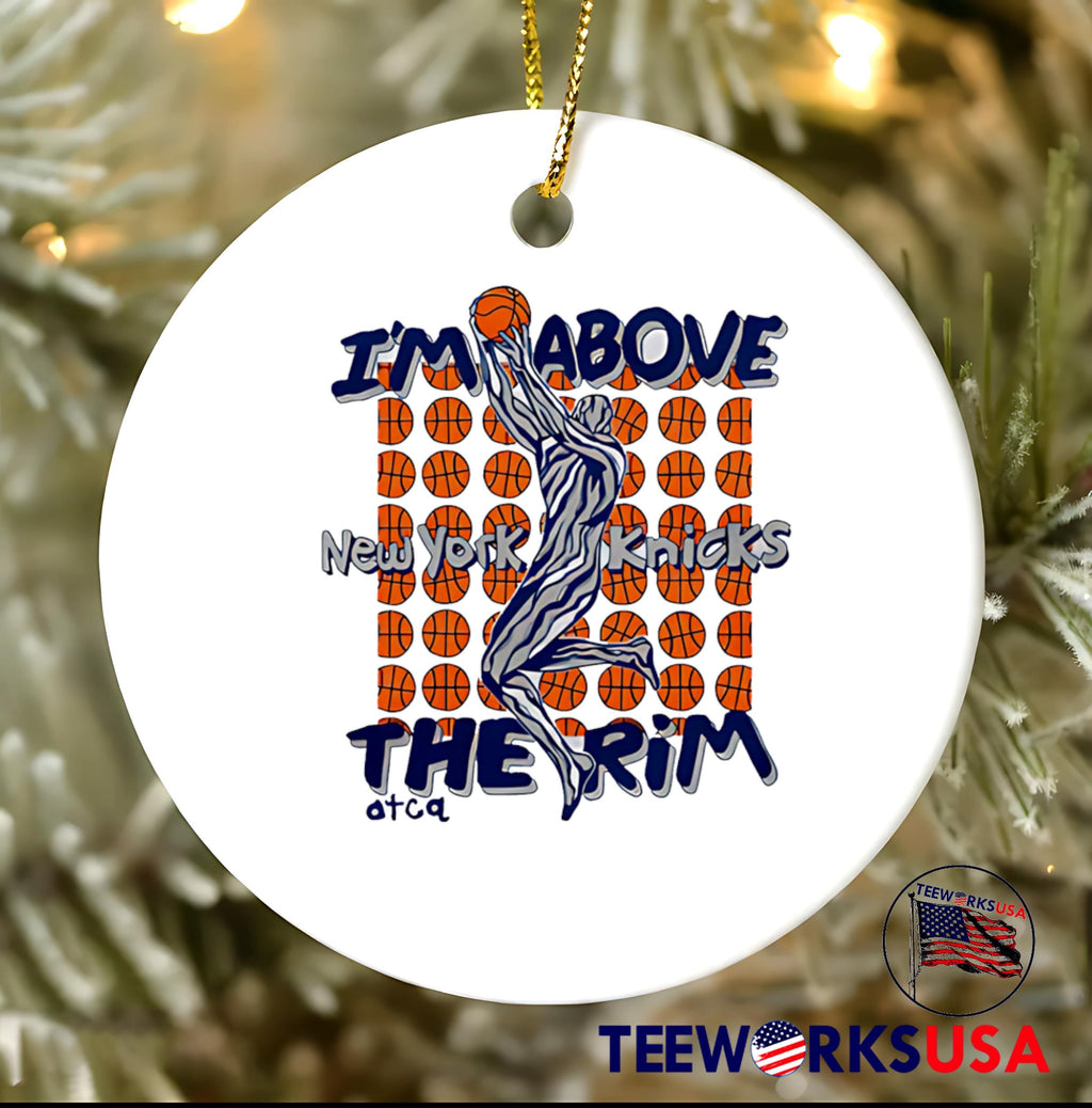 A Tribe Called Quest x New York Knicks I'm Above The - Adult & Kids T-Shirts, Sweatshirts & Hoodies apparel design preview 3