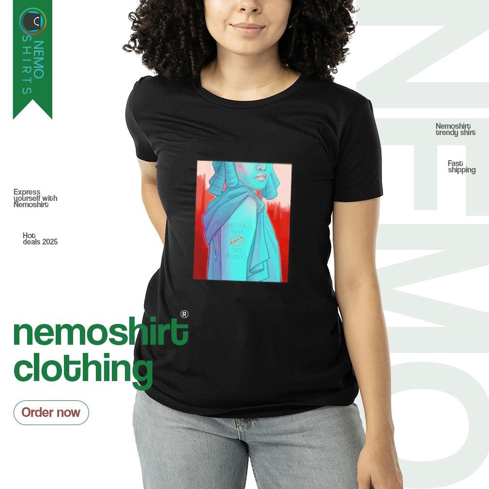 America has no kings - Adult & Kids T-Shirts, Sweatshirts & Hoodies apparel design preview 3