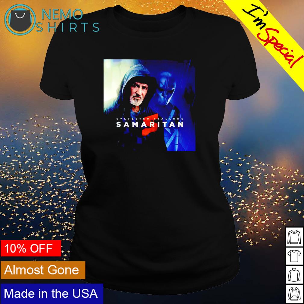 Samaritan Starring Sylvester Stallone and Javon Wanna - Adult & Kids T-Shirts, Sweatshirts & Hoodies apparel design preview 3