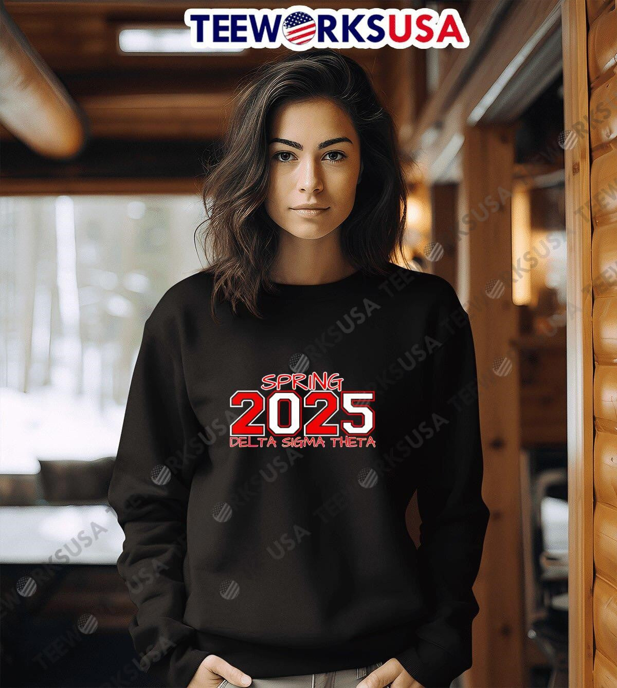 Spring 2025 Delta Sigma Theta - Adult & Kids T-Shirts, Sweatshirts & Hoodies apparel design preview 6