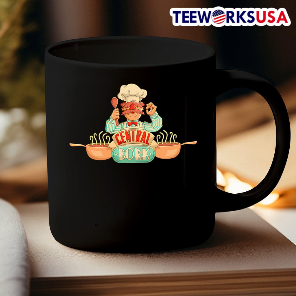 Central Bork Swedish Chef - Adult & Kids T-Shirts, Sweatshirts & Hoodies apparel design preview 3