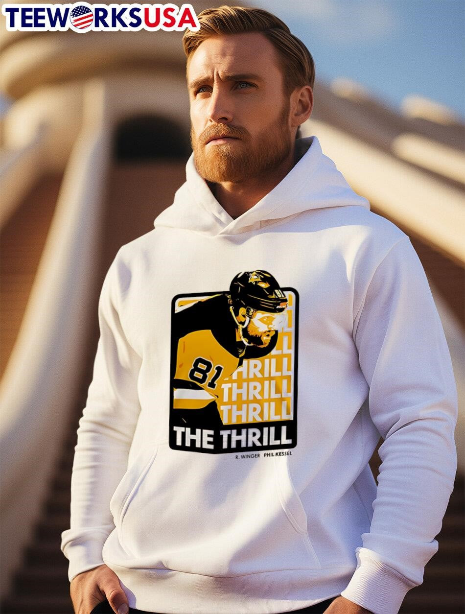 Pittsburgh Penguins Phil The Thrill Special - Adult & Kids T-Shirts, Sweatshirts & Hoodies apparel design preview 2
