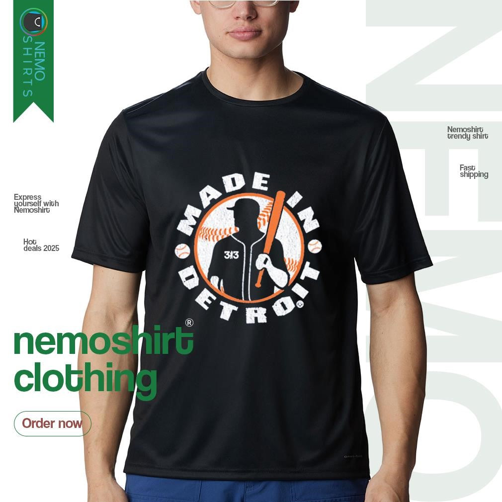 Made in Detroit Tigers baseball - Adult & Kids T-Shirts, Sweatshirts & Hoodies product image 1