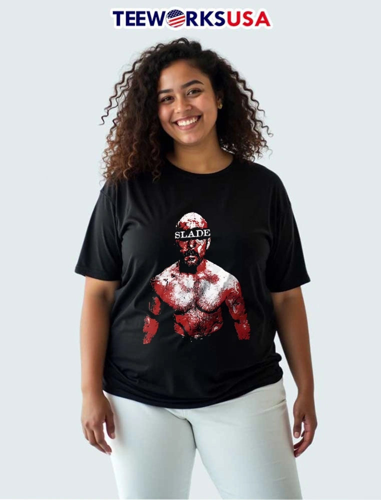 Slade bleeding and covered in blood - Adult & Kids T-Shirts, Sweatshirts & Hoodies apparel design preview 3