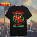 Santa Claus and Jesus the boys are back in town - Adult & Kids T-Shirts, Sweatshirts & Hoodies apparel design preview 1