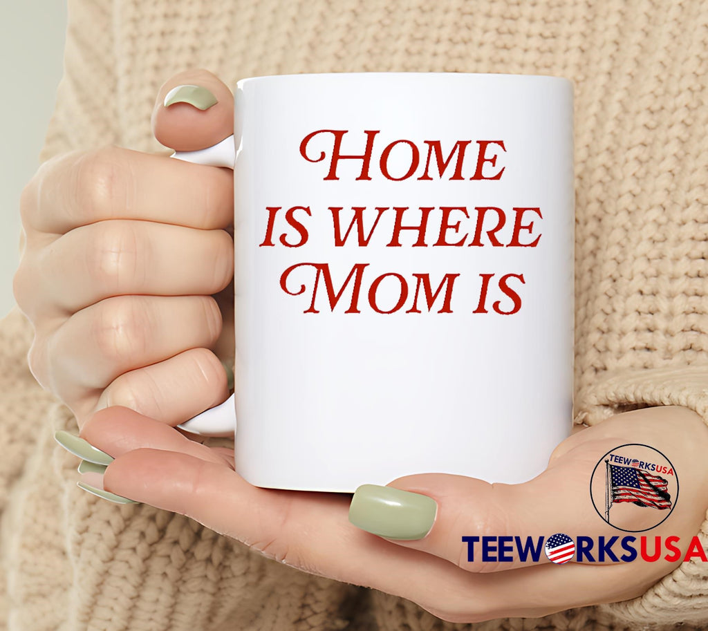 Home Is Where Mom - Adult & Kids T-Shirts, Sweatshirts & Hoodies apparel design preview 6