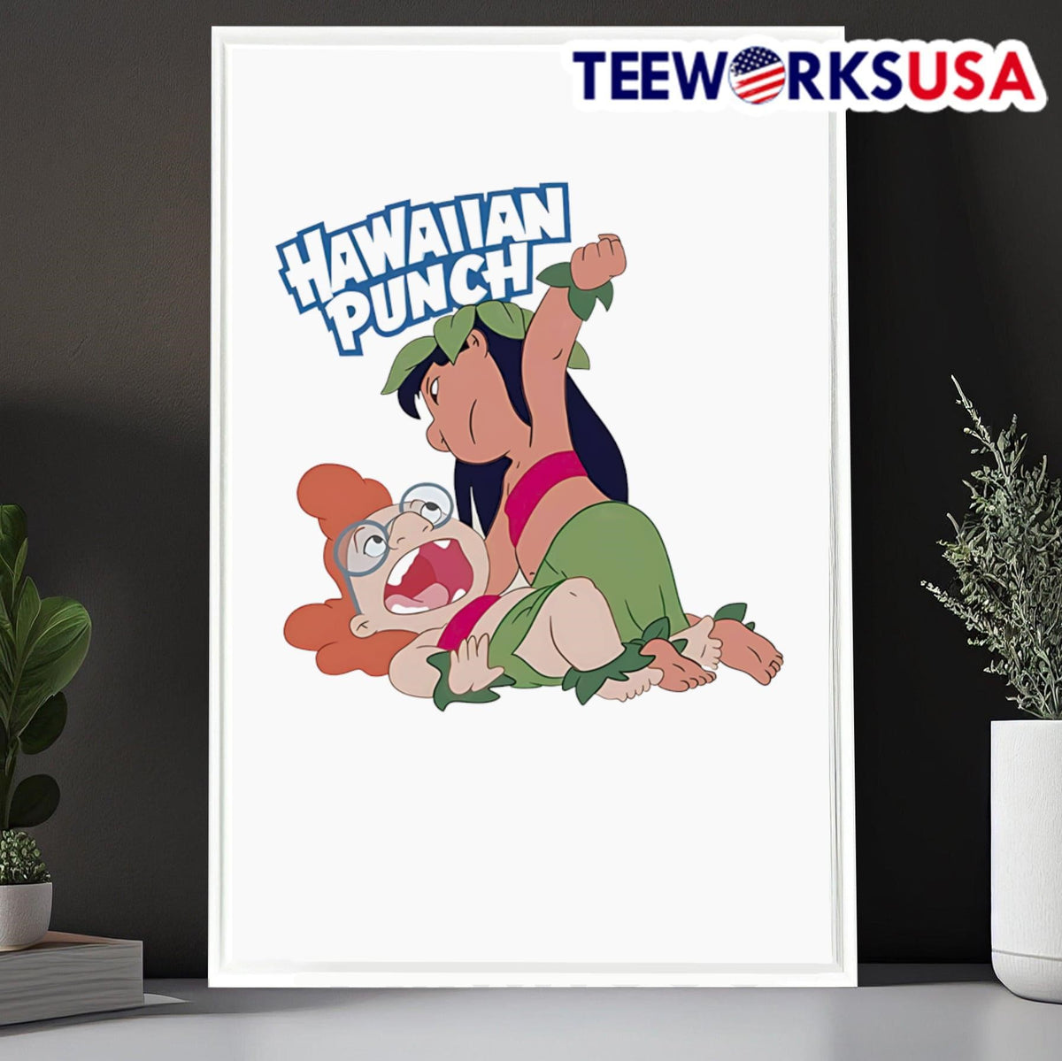 Hawaiian punch Lilo - Adult & Kids T-Shirts, Sweatshirts & Hoodies apparel design preview 6