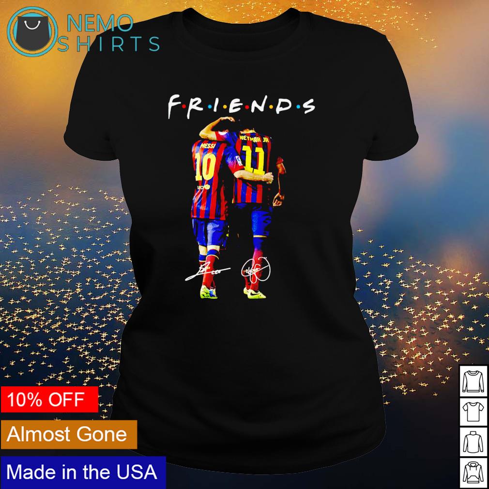 Barca Friends Messi and Neymar signatures - Adult & Kids T-Shirts, Sweatshirts & Hoodies apparel design preview 3