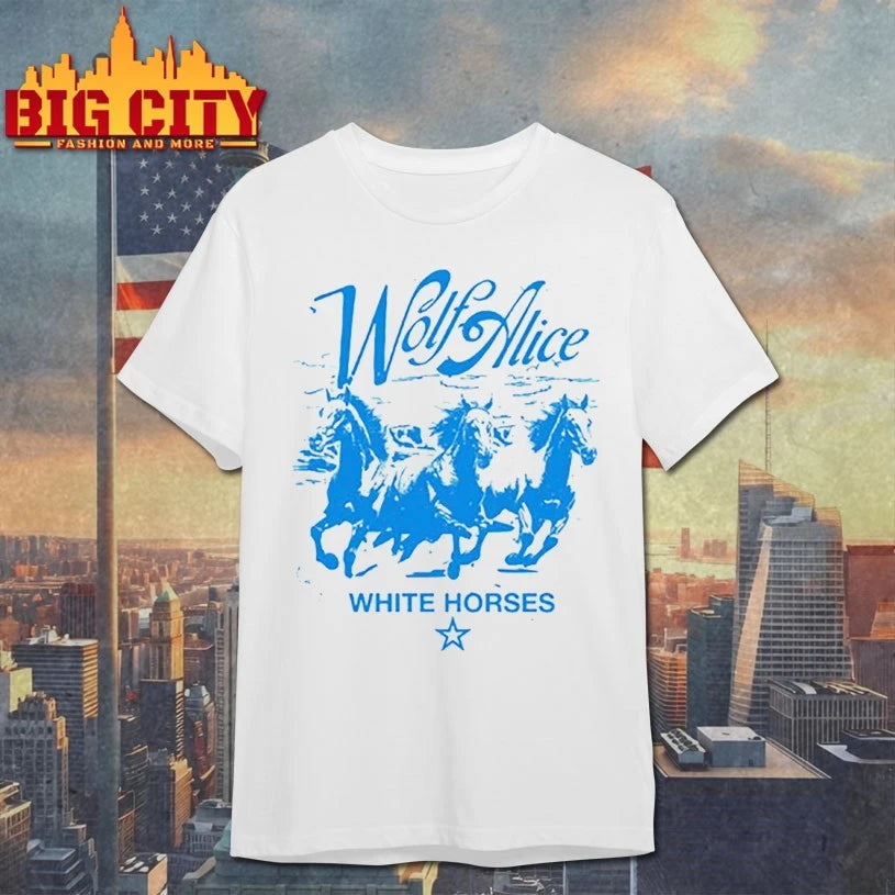 Wolf Alice White Horses - Adult & Kids T-Shirts, Sweatshirts & Hoodies apparel design preview 1