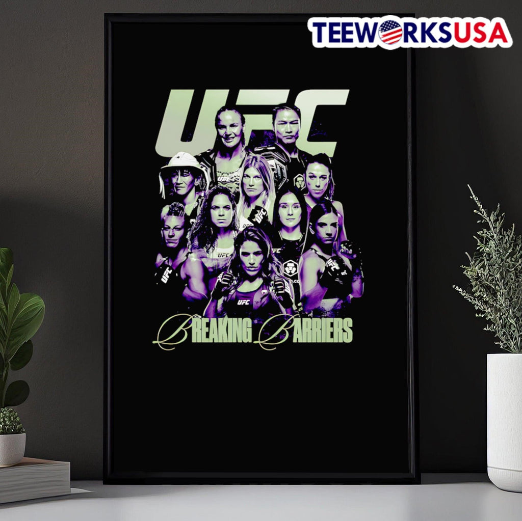 UFC Breaking Barriers Premium - Adult & Kids T-Shirts, Sweatshirts & Hoodies apparel design preview 5