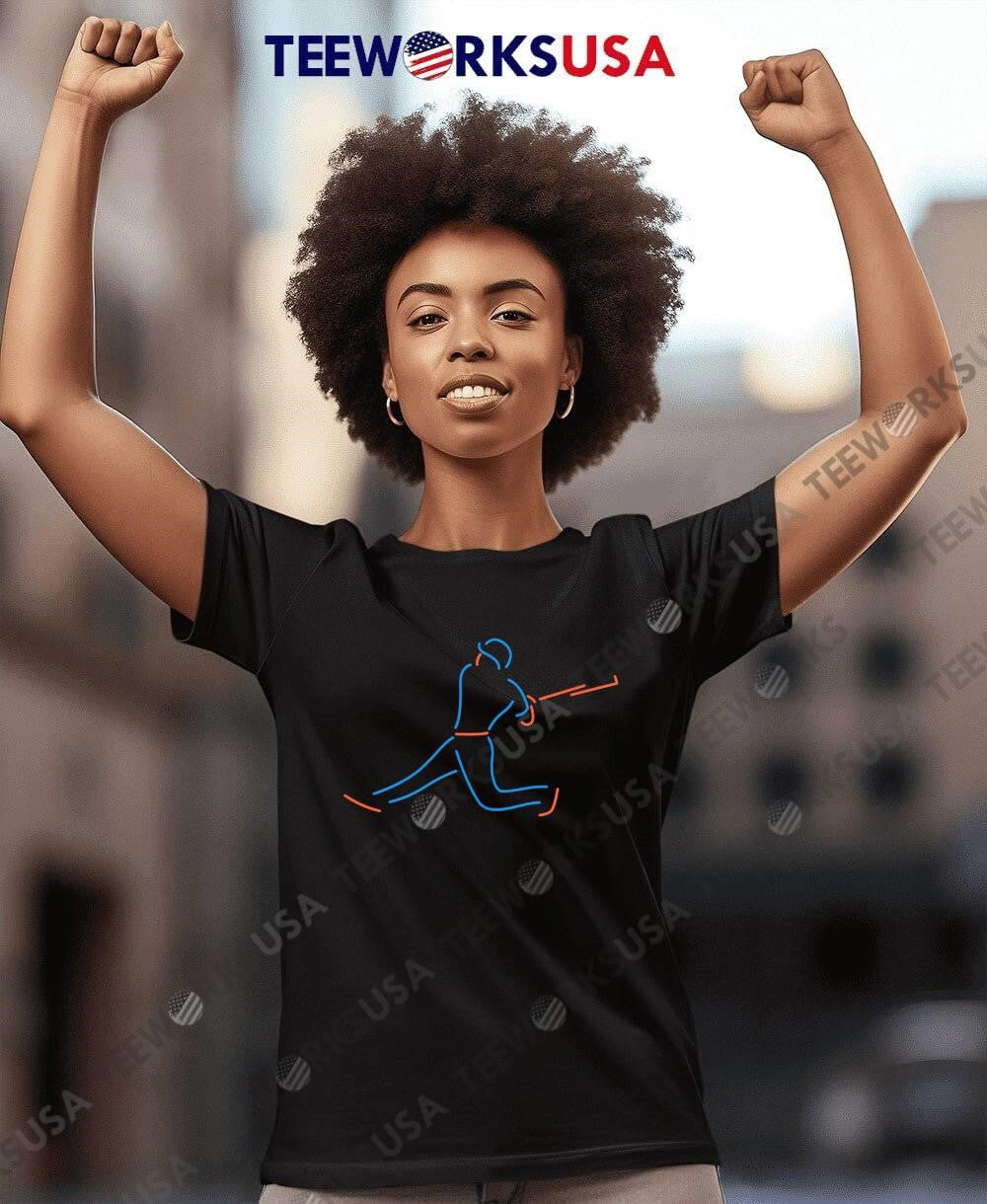 Baseball Swing Neon Art Player - Adult & Kids T-Shirts, Sweatshirts & Hoodies apparel design preview 7
