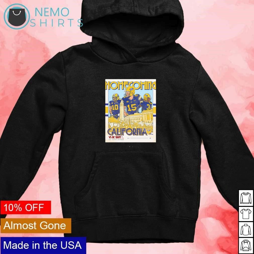 Homecoming California Golden Bears vs NC State - Adult & Kids T-Shirts, Sweatshirts & Hoodies apparel design preview 2