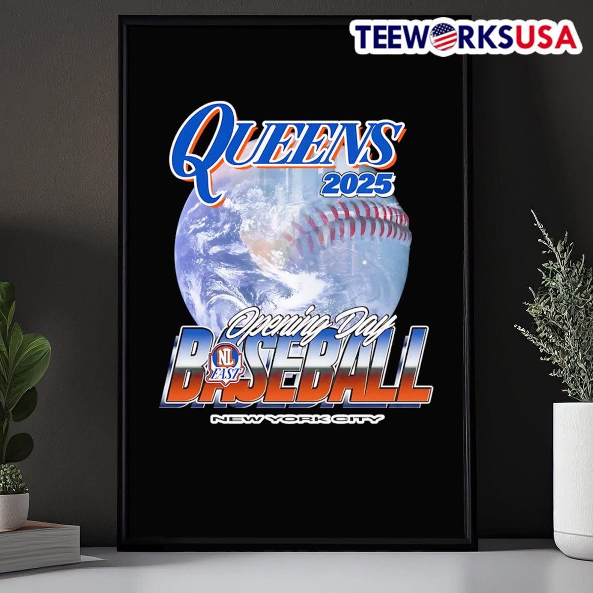 Queen New York Mets against the world Opening Day - Adult & Kids T-Shirts, Sweatshirts & Hoodies apparel design preview 5