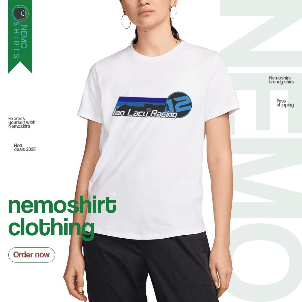 Ian lacy racing silhouette - Adult & Kids T-Shirts, Sweatshirts & Hoodies apparel design preview 3