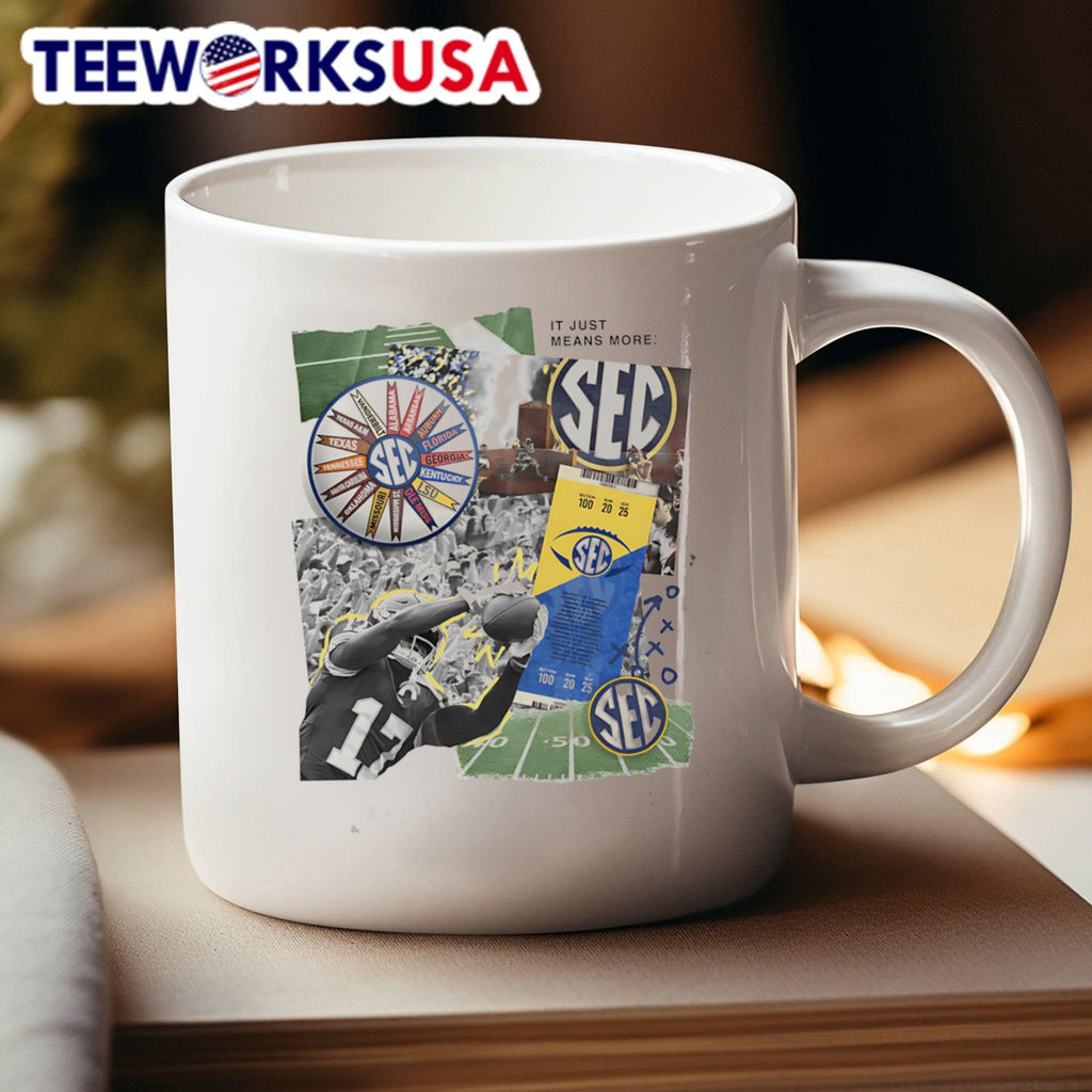 LSU SEC Scrapbook it just means more - Adult & Kids T-Shirts, Sweatshirts & Hoodies apparel design preview 4