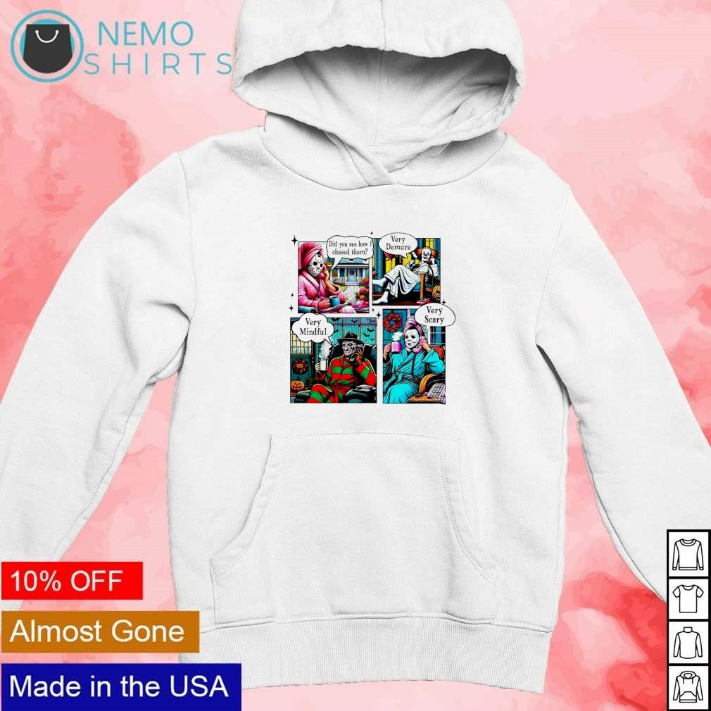 Scary movies Halloween did you see - Adult & Kids T-Shirts, Sweatshirts & Hoodies apparel design preview 2