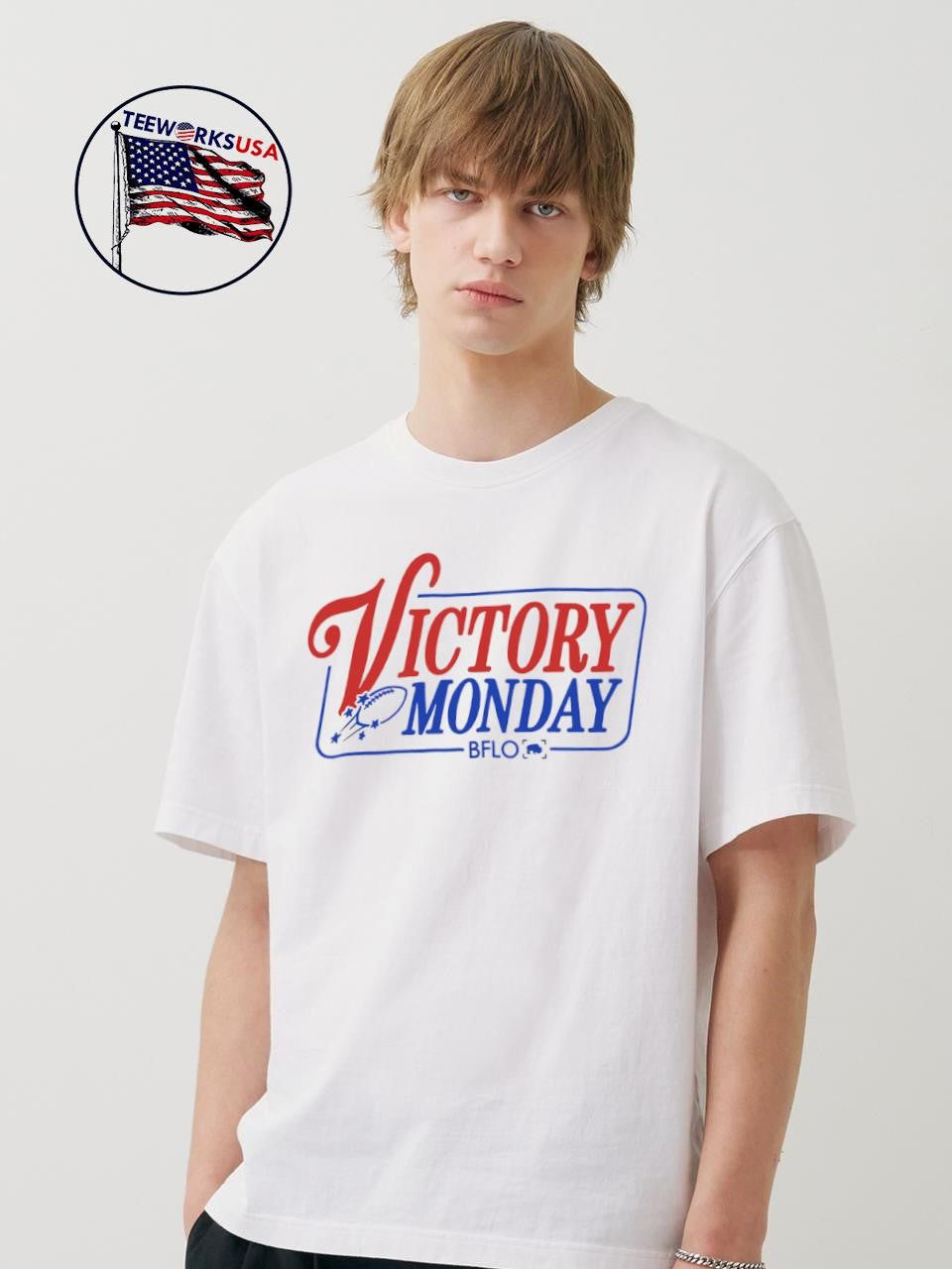 Buffalo Bills Victory Monday Bflo - Adult & Kids T-Shirts, Sweatshirts & Hoodies apparel design preview 1