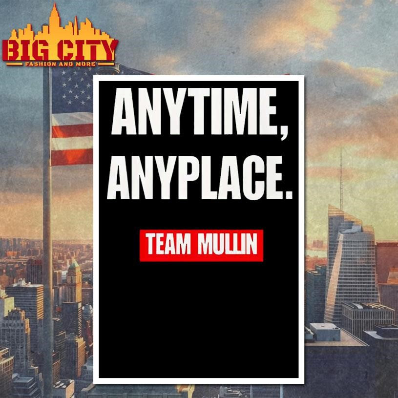 Markwayne Mullin Anytime Anyplace Team - Adult & Kids T-Shirts, Sweatshirts & Hoodies apparel design preview 4