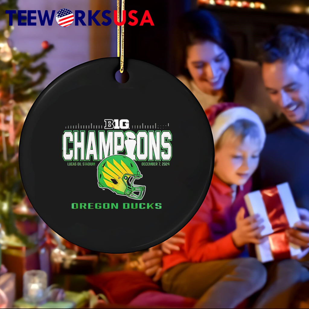Big Ten Football Conference Champions Oregon Ducks - Adult & Kids T-Shirts, Sweatshirts & Hoodies apparel design preview 4