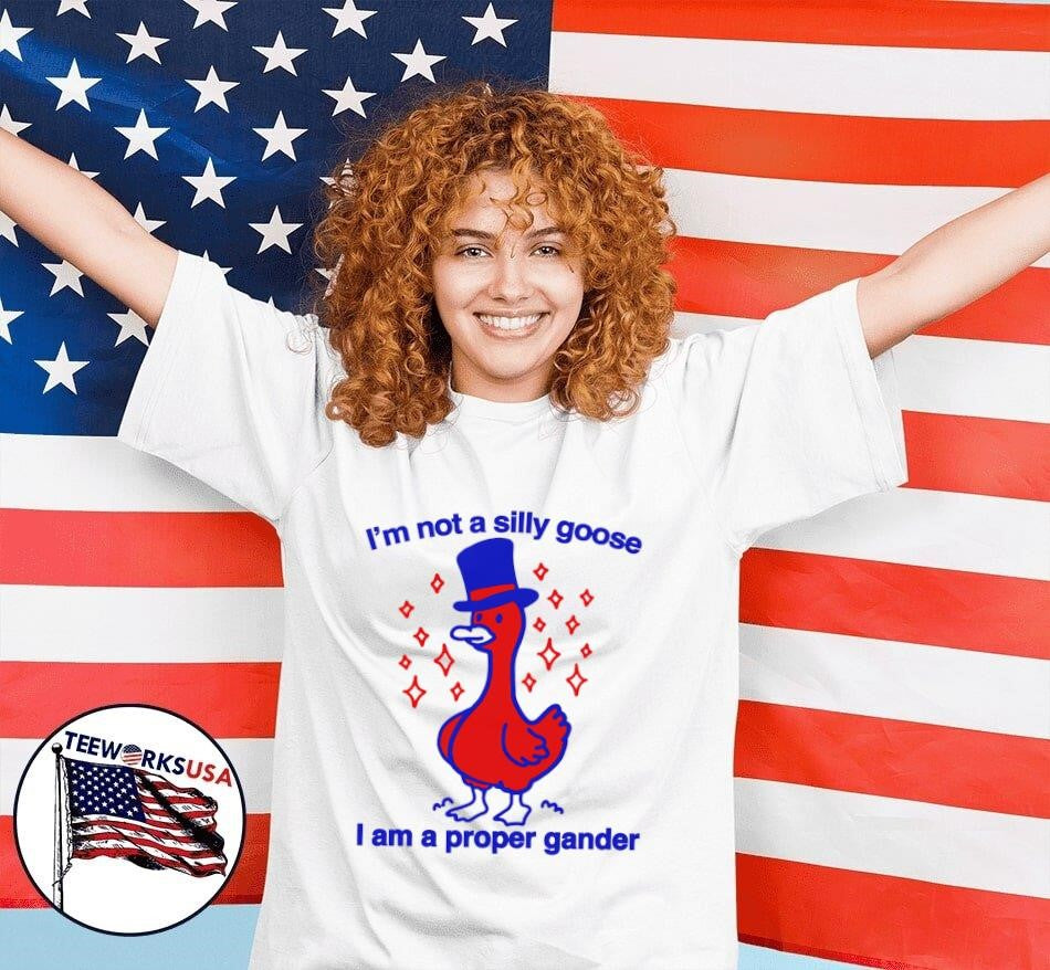 I'm not a silly goose I am proper gander - Adult & Kids T-Shirts, Sweatshirts & Hoodies apparel design preview 4