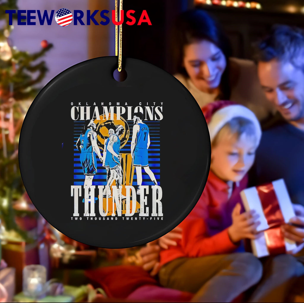 Oklahoma City Champions Thunder Two Thousand - Adult & Kids T-Shirts, Sweatshirts & Hoodies apparel design preview 4