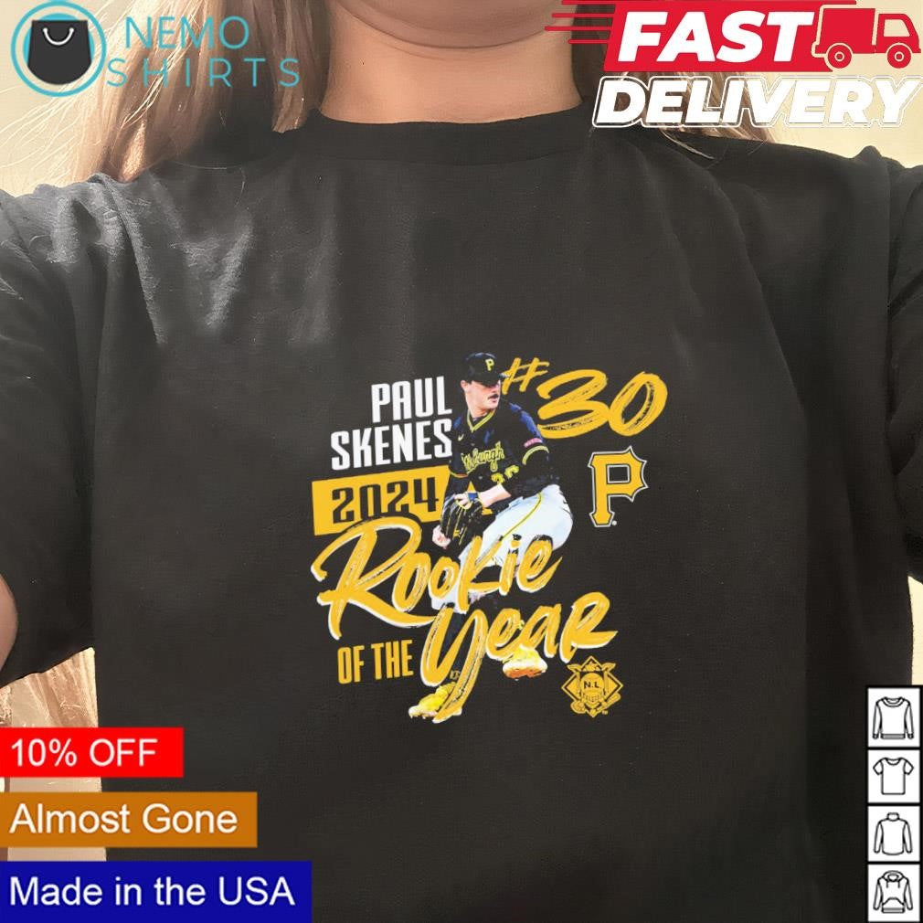 Paul Skenes Pittsburgh Pirates 2024 National League - Adult & Kids T-Shirts, Sweatshirts & Hoodies apparel design preview 3