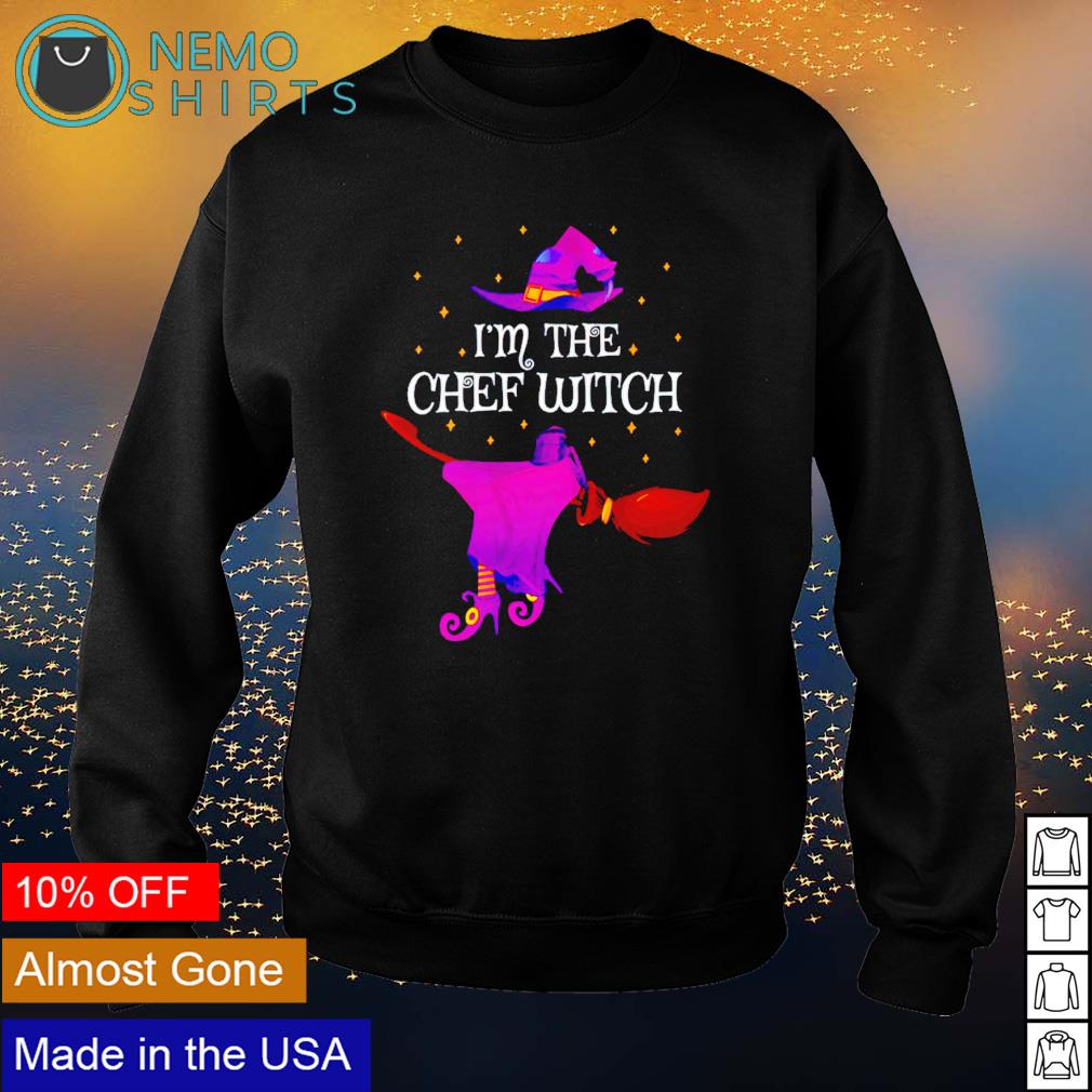 I'm the chef witch halloween - Adult & Kids T-Shirts, Sweatshirts & Hoodies apparel design preview 4