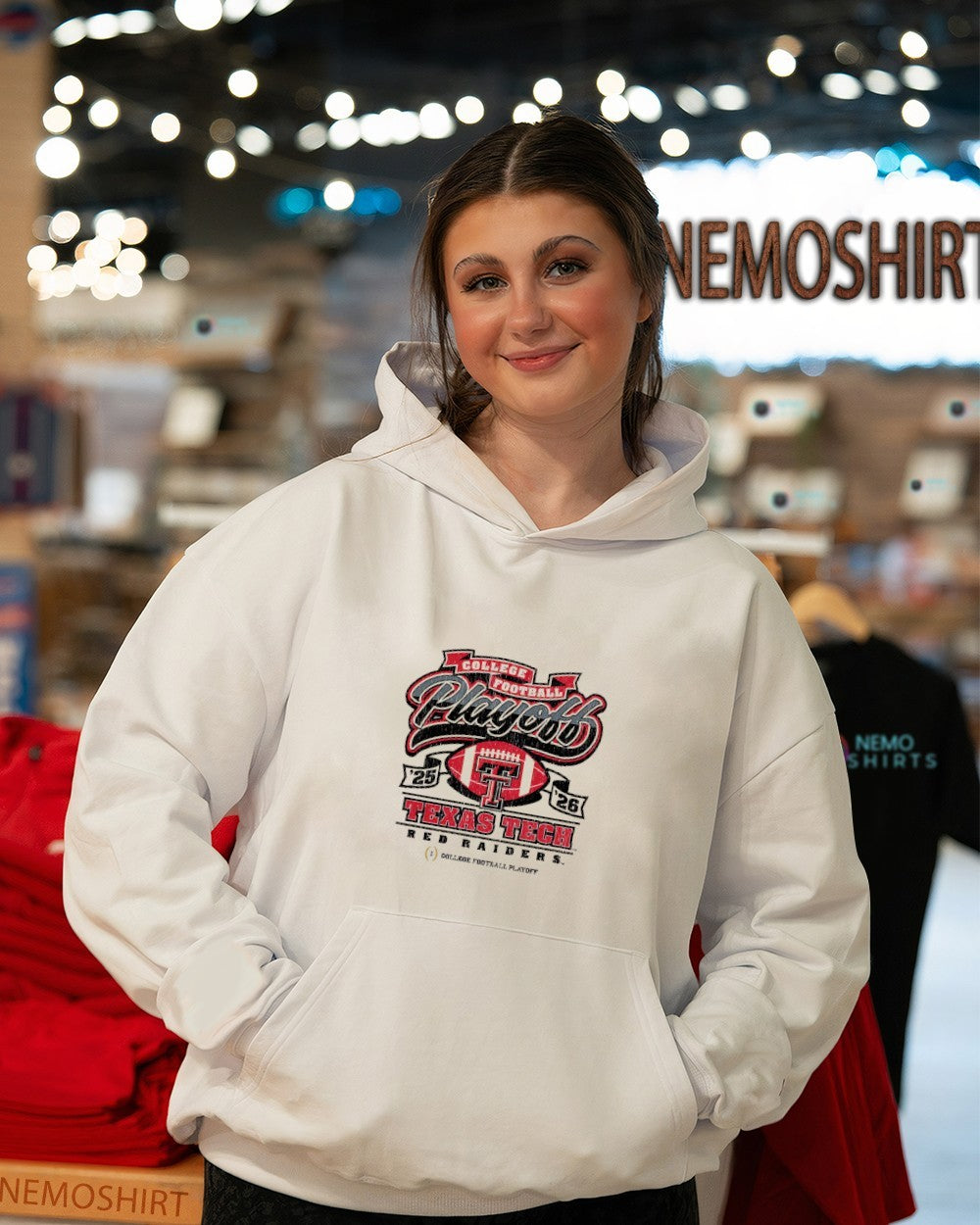 Playoff 25 26 Texas Tech Red Raiders college football - Adult & Kids T-Shirts, Sweatshirts & Hoodies apparel design preview 5