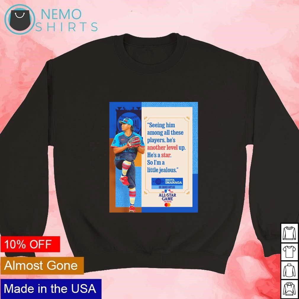 Shota Imanaga seeing him among all these players he's - Adult & Kids T-Shirts, Sweatshirts & Hoodies apparel design preview 3