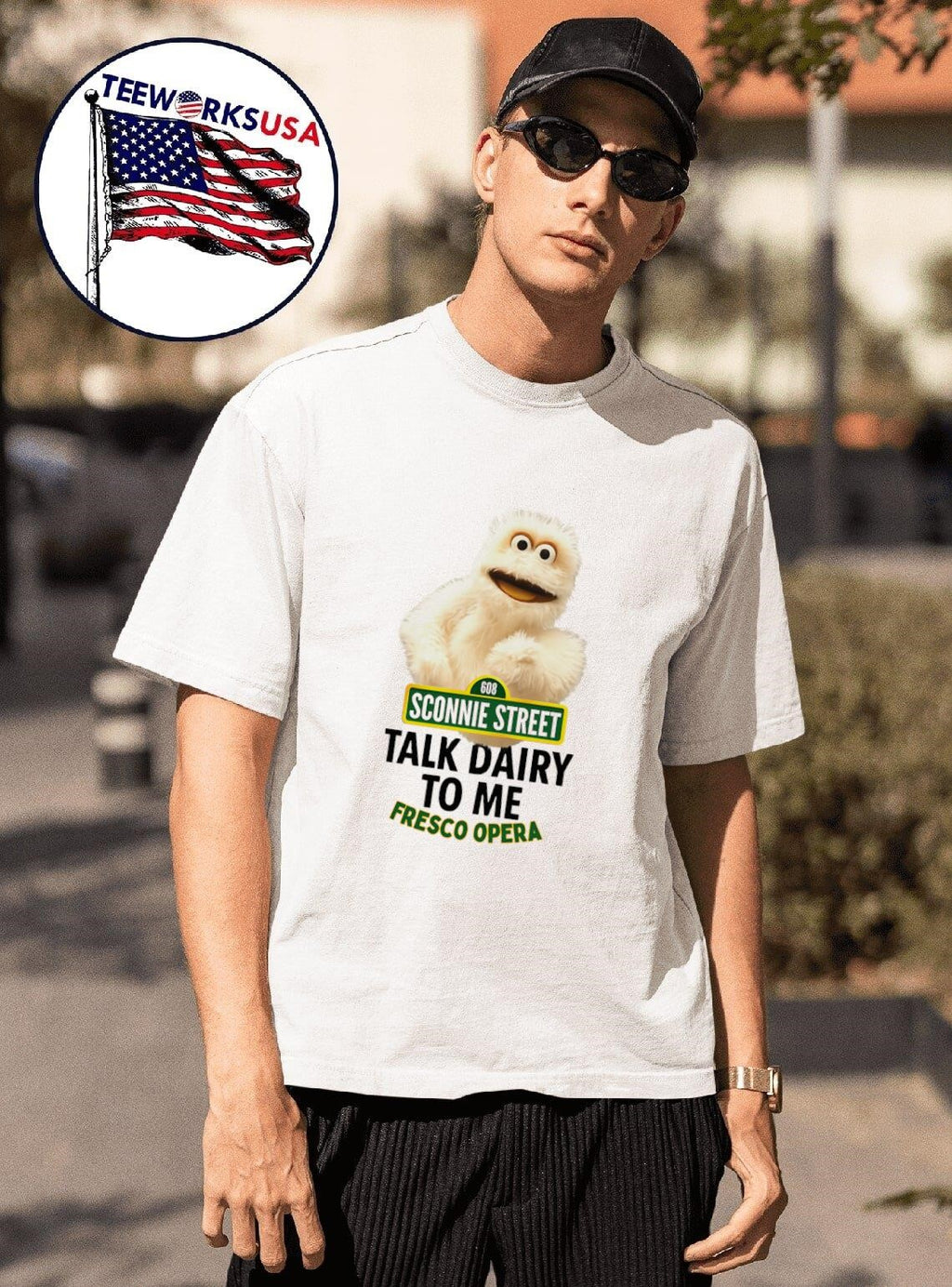 Sconnie Street talk dairy to me Fesco Opera - Adult & Kids T-Shirts, Sweatshirts & Hoodies apparel design preview 1
