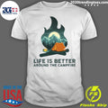 Camping Life Is Better Around The Campfire - Adult & Kids T-Shirts, Sweatshirts & Hoodies apparel design preview 1