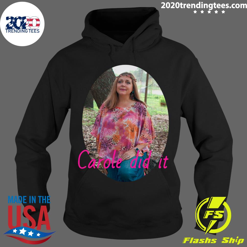 Carole Baskin Did It - Adult & Kids T-Shirts, Sweatshirts & Hoodies apparel design preview 2