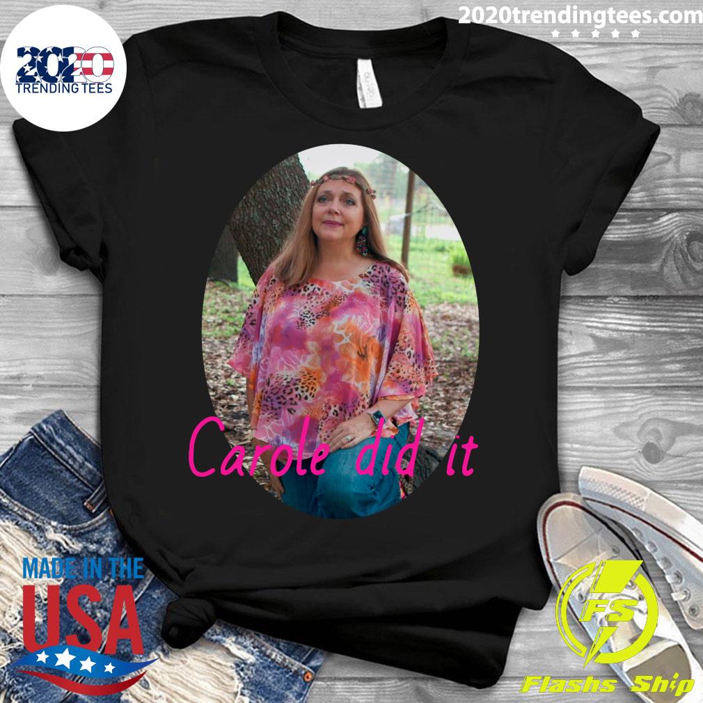 Carole Baskin Did It - Adult & Kids T-Shirts, Sweatshirts & Hoodies apparel design preview 3