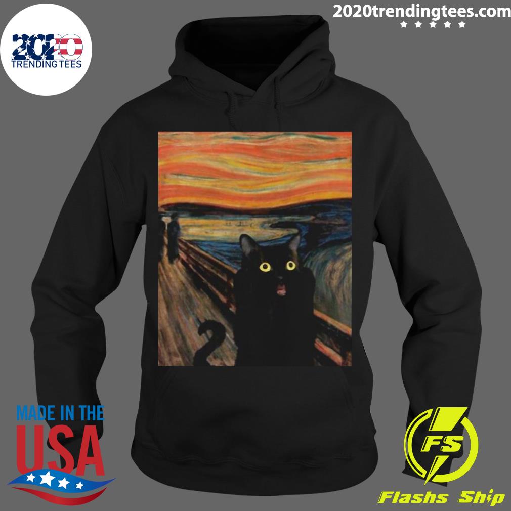 Cat Expressionism Painting - Adult & Kids T-Shirts, Sweatshirts & Hoodies apparel design preview 2